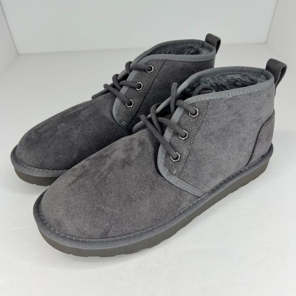 WeeStep Womens Classic Faux Fur Lined Casual Lace Up Size 8 Ankle Boots